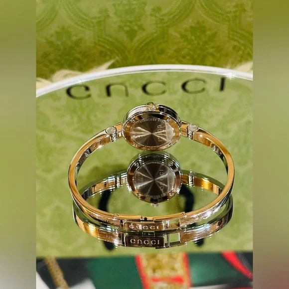 💎 GUCCI WATCH SHERRYLINE WATER RESISTANT w/Box Size 7” - Picture 7 of 12